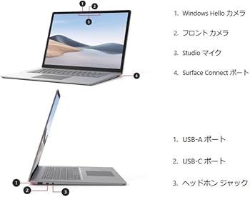 Amazon.co.jp: Surface Laptop 4 第11世代 Core-i7 1185G7 16GBメモリ