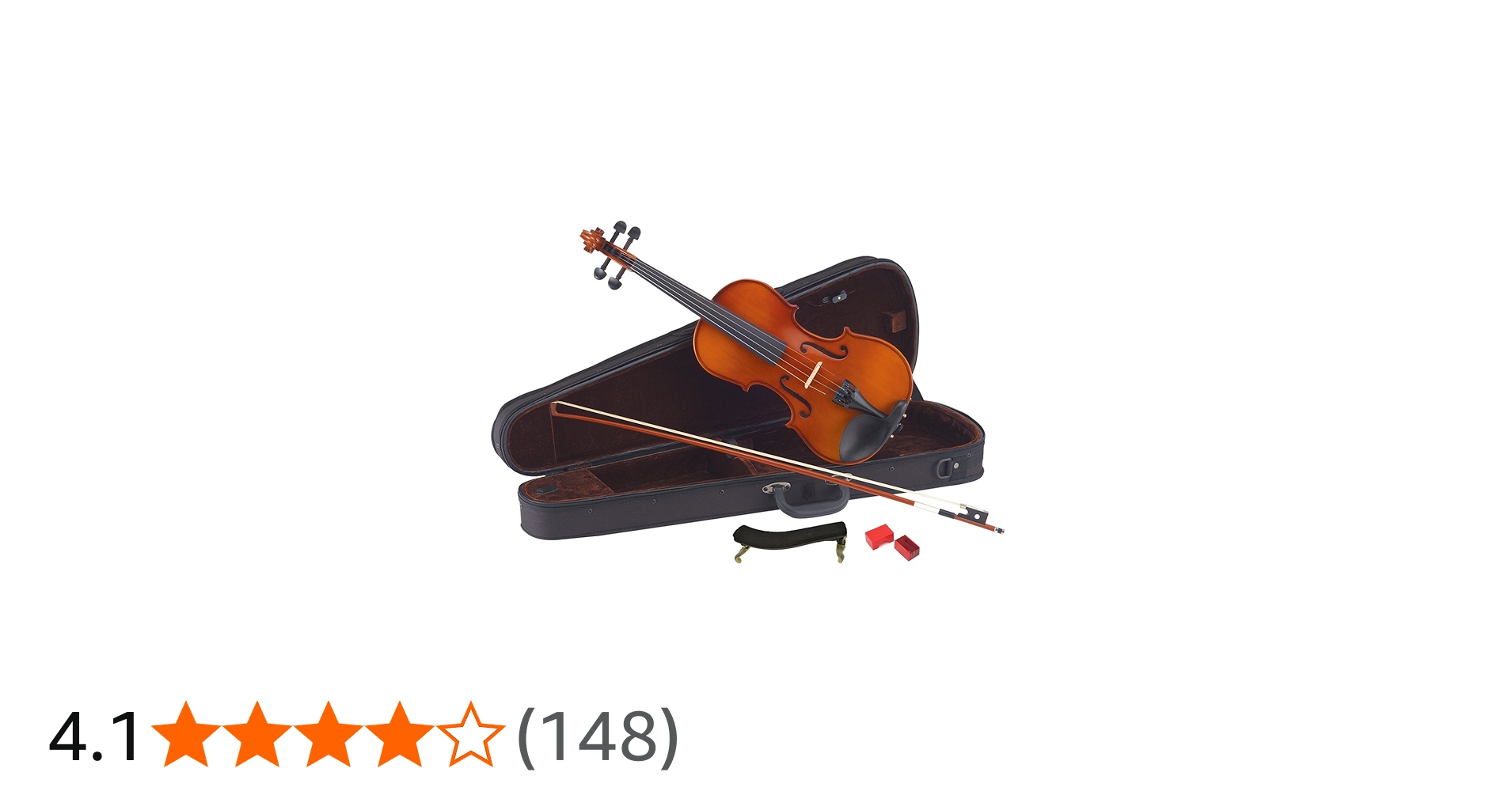 Amazon.co.jp: カルロジョルダーノ バイオリンセット ブラック VS-1 1