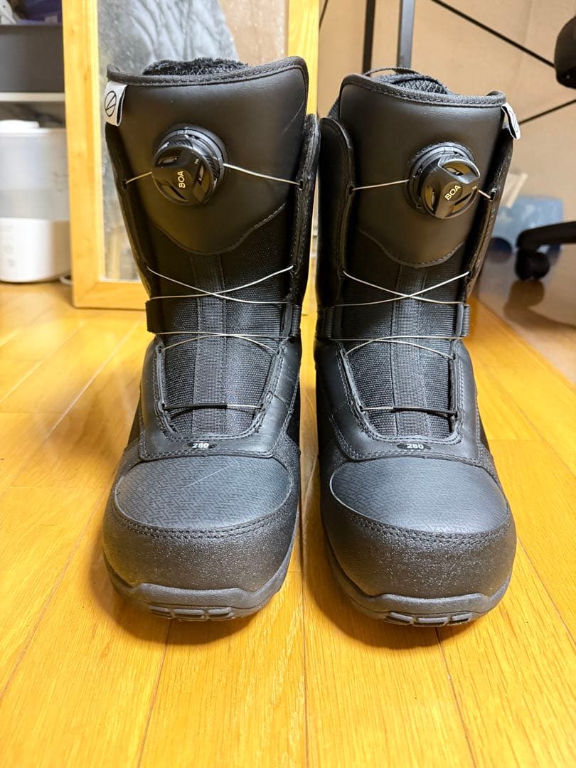 美品 LASTARTS スノーボードブーツ ブラック 28cm アポリト×ラスターツ スノーボードダイヤルブーツ | APORITO（アポリト