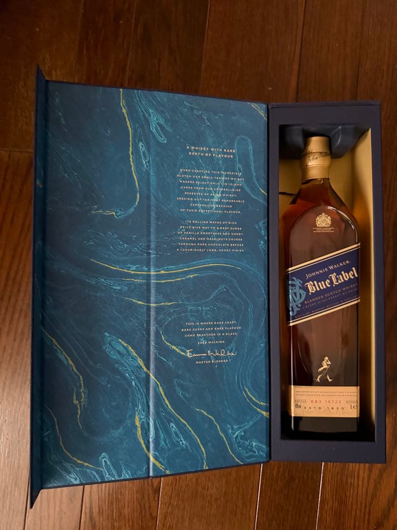 【値下】Johnnie Walker BlueLabel 750ml Johnnie Walker Blue Label Blended Scotch Whisky 750mL - Artale & Co