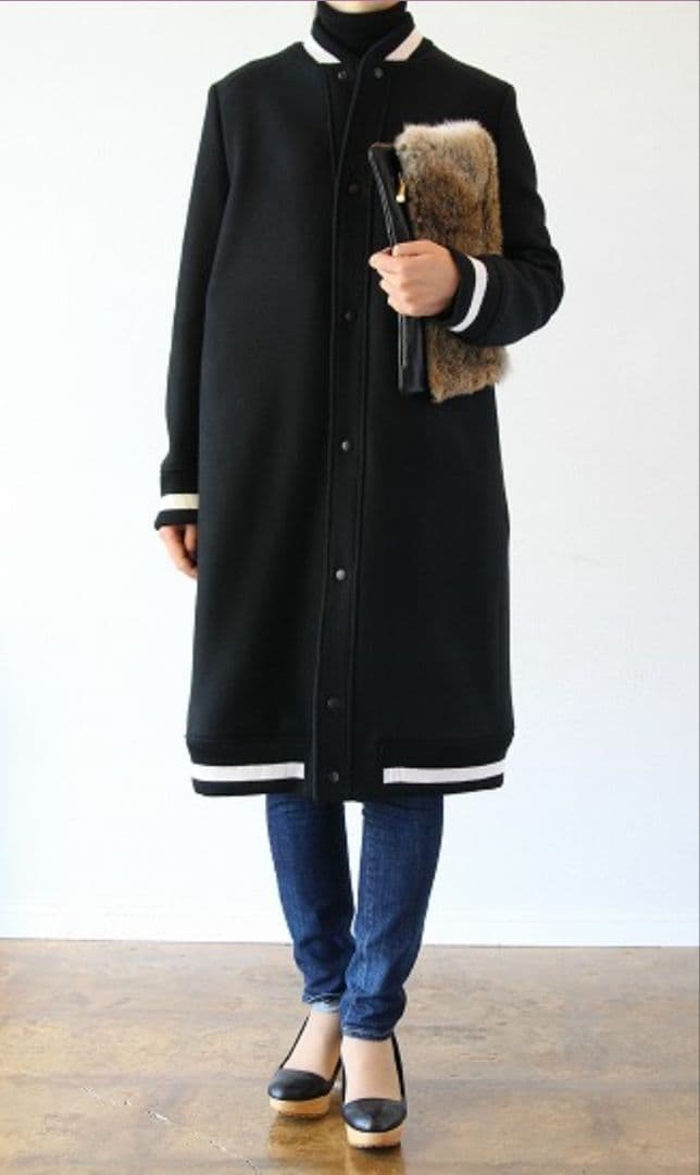 未使用 ザリラクス エディション別注ロングスタジアムジャンパー ライナー黒 レア LONG STADIUM JUMPER ロングスタジャン ジャケット | ブランド古着の