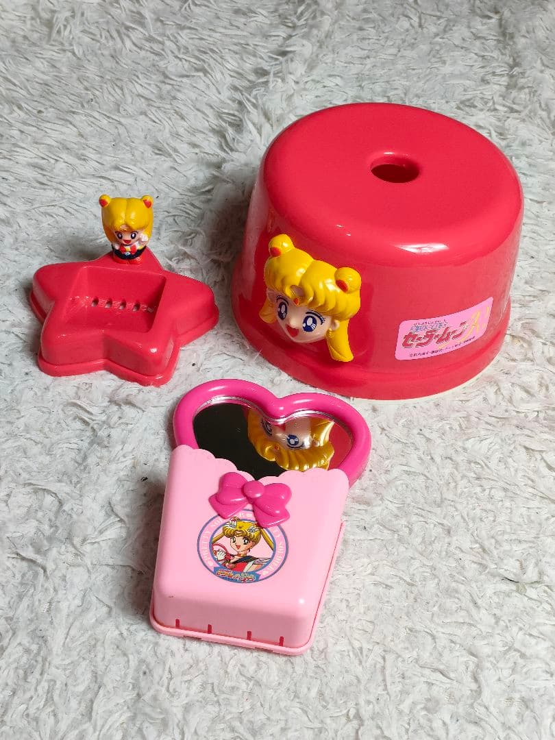 美品　当時物　90s 90年代　セーラームーン　お風呂セット 金*言様 【当時物レア】美少女戦士セーラームーン ムーンクライシス お