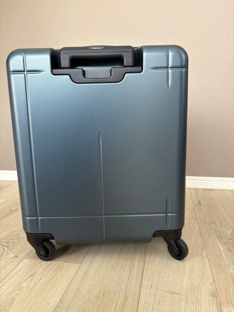 ブルーグレー キャリーケース 4輪 1-254】LIEVE 4輪キャリーフロントオープン 32L 1-254-DGY FREQUENTER